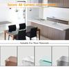 10Pcs Pre-Taped Adhesive Furniture Corner Guard Easy-to-Peel Tab Edges Safety Bumpers  Dining Table