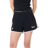 MLB New York Yankees Color Block Elastic Waist College Style Casual Shorts Women Shorts Black 3FSPV0443-50BKS