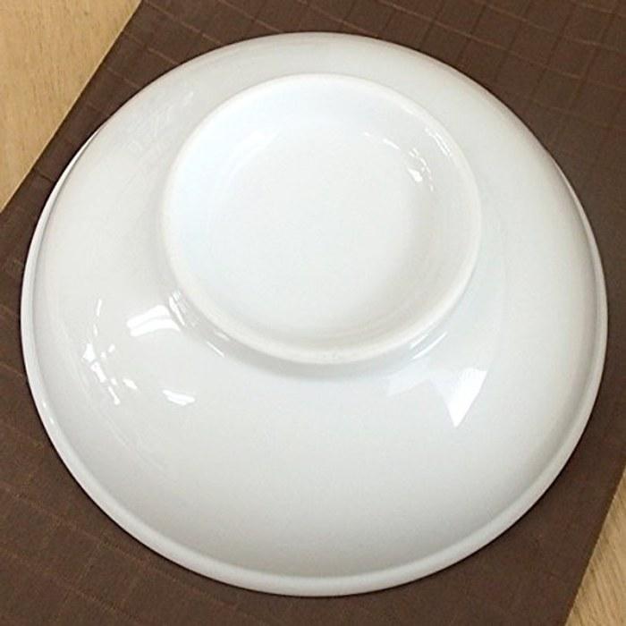 Tamahigotai Ramen Bowl 25cm 8.0 Capacity, White, Mino Ware, Professional Use