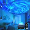 Aurora Borealis Starry Sky Projector,LED Star Projector Night Light with Remote, Galaxy Star Projector with 7 Lighting Effects