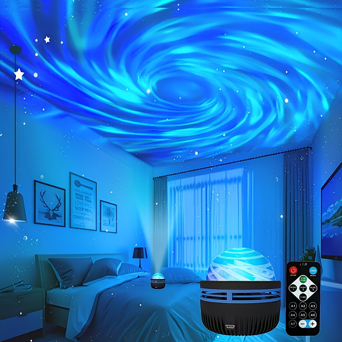 

Aurora Borealis Starry Sky Projector,LED Star Projector Night Light with Remote, Galaxy Star Projector with 7 Lighting Effects United States