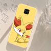 AP4 Fennekin Pokemon Clear Case for Samsung A04 A14 A23 A34 A54 M23 M33 M52 M53 Realme 10 9 C30S C35 C55 VIVO Y02 Y21 Y33S Y51 X80 V25 Cover