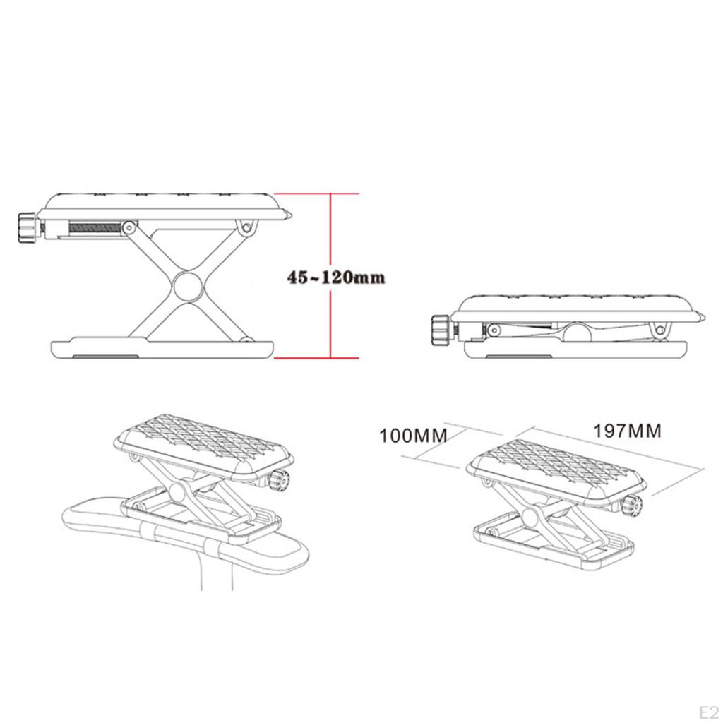 Verstellbarer Schreibtischstuhl Armlehne Hergestellt aus hochwertigem Memory-Schaum Langlebig Schützt effektiv Ihren