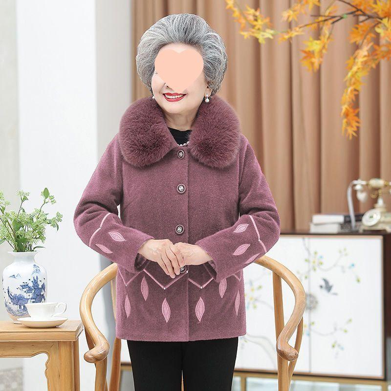 

Зимние пальто из норкового бархата для женщин 60-70 лет 3XL (Approx. 110-125 kg)