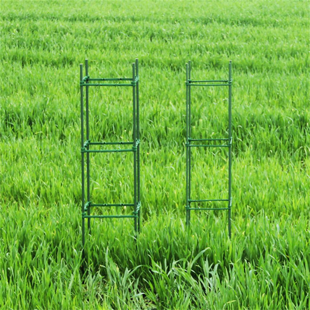 Garden Trellis Shelf Flower Tower Support Rack Plug-in Frame Rose Vine Tomato Climbing Trainer Plant Vegetable Growing Stander