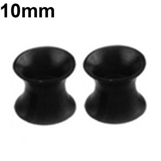 

Безпечна прикраса для вух розкльошеної форми 10 mm чорний