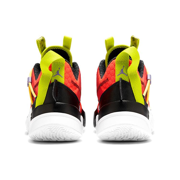 Jordan Warum Nicht Zer0.3 SE Russell Westbrook 3 Niedrige Basketballschuhe Orange Gelb Unisex CN8107-600