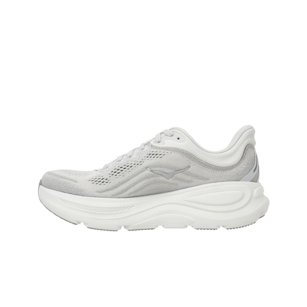 HOKA Bondi 9 Wide Stardust Silver Scarpe da Ginnastica Donna Grigio 1162014-SDSTS
