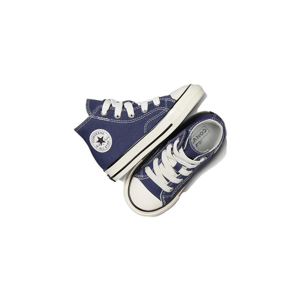 Converse Chuck 70 1V Comfortable Versatile Durable High-Top Walking Shoes Baby sneaker Blue A05355C