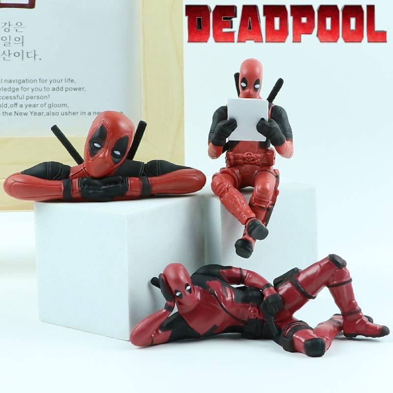 Cartoon Deadpool Pvc Figure Decorative Collectible Model For All Ages