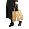 Ougi Canvas Tote Bag MH Made in Japan Kyoto Taška přes rameno Lehká Dojíždění s háčkem Kompatibilní s velikostí A4 [KOSHO] (6. Velbloud/Ivory)