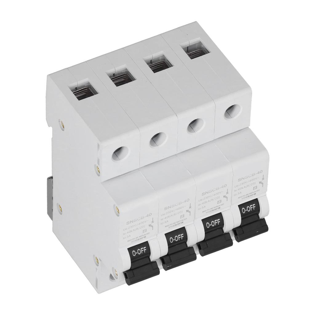 SCB 4P40KA Voltage Circuit Breaker Lightning Low Voltage Protection Air Switch 230V‑400V