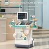 Non-Toxic Doctor Kit Toy Pretend Play Doctor Nurse Hospital Games Toddlers Medical Cart Kit With Sounds 3-5 Year Old Toddler Toy For Kids