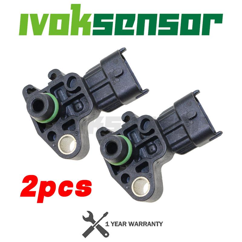 1/2PCS New Intake Manifold Absolute Pressure MAP Sensor 28332290 For DELPHI For Buick Excelle Verano For Chevrolet