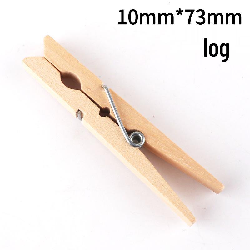 Retro Wooden Photo Clip for DIY Wall Art Decoration
