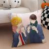 Coole DDoushisei Kissenbezug Sofakissenbezug Versteckter Knopf Strapazierfähiges Polyester Stuhlkissen