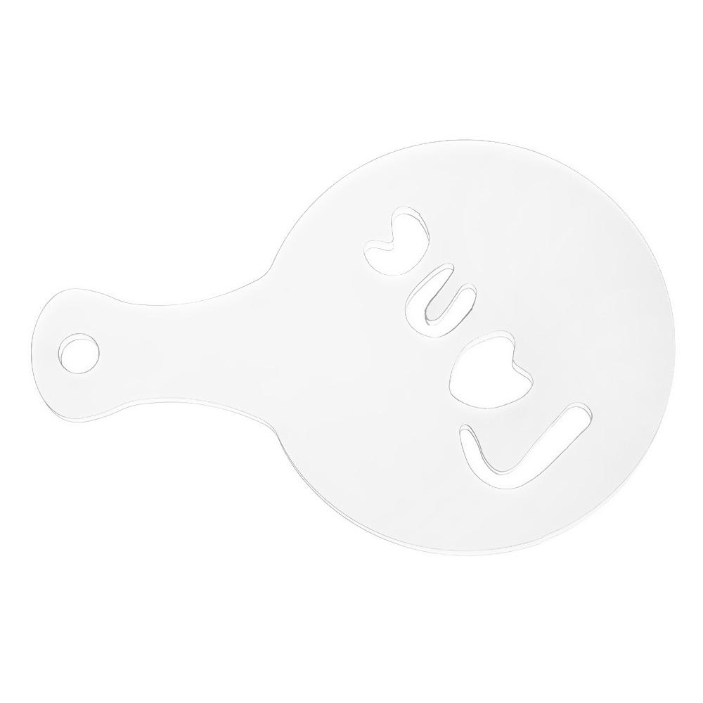 16pcs Kitchen Mold Latte Coffee Art Stencils Foam Tool Decorating Cappuccino