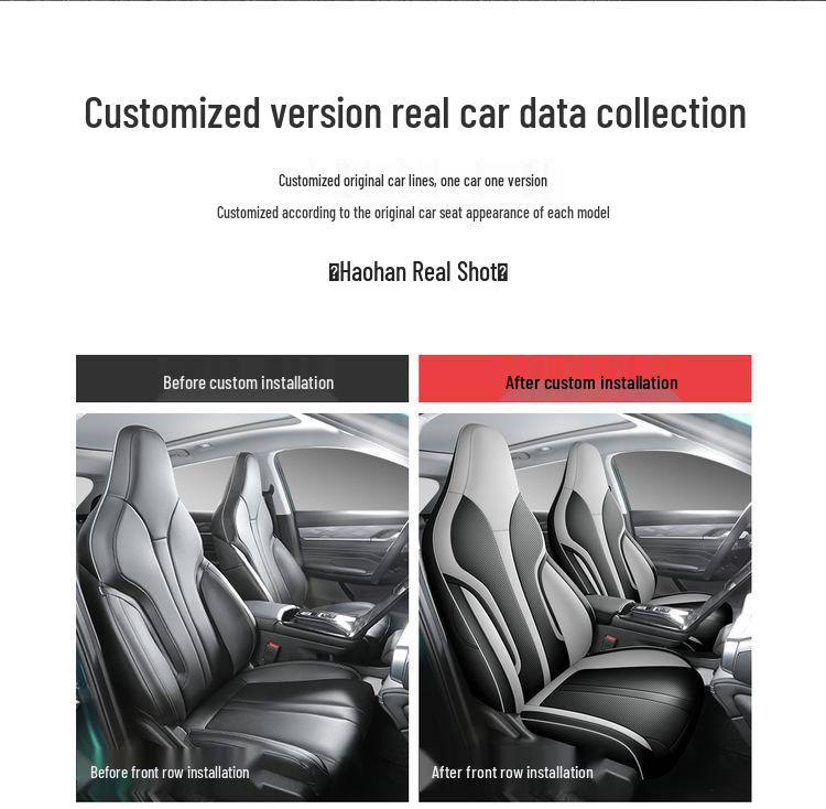 Premium All-Season Leather Car Seat Cushion for Dongfeng Fengshen Haohan