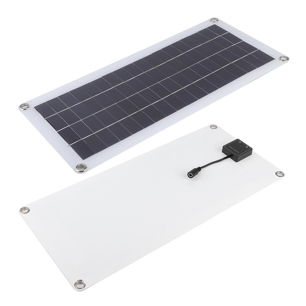 20W 18V Portable Solar Power Panel Charger Photovoltaic Module for Outdoor Camping Travel