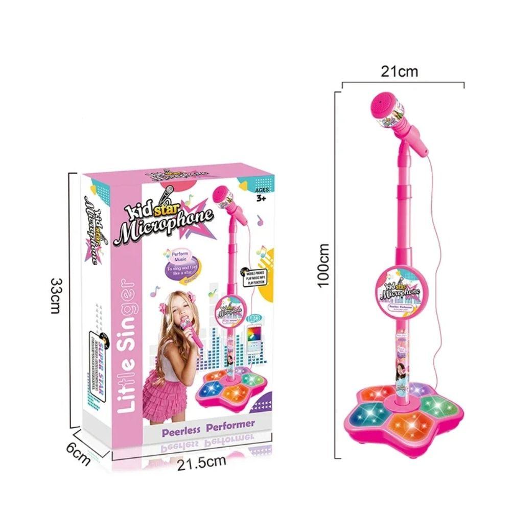 With Stand Kids Microphone Simulation Karaoke Mic New Karaoke Song Music Instrument Toys  Children