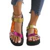 Fashion 2025 New Summer Outdoor Beach Casual Sandals Fashion Women Sandals Color Flat Casual Light Shoes for Ladies Zapatillas Mujer