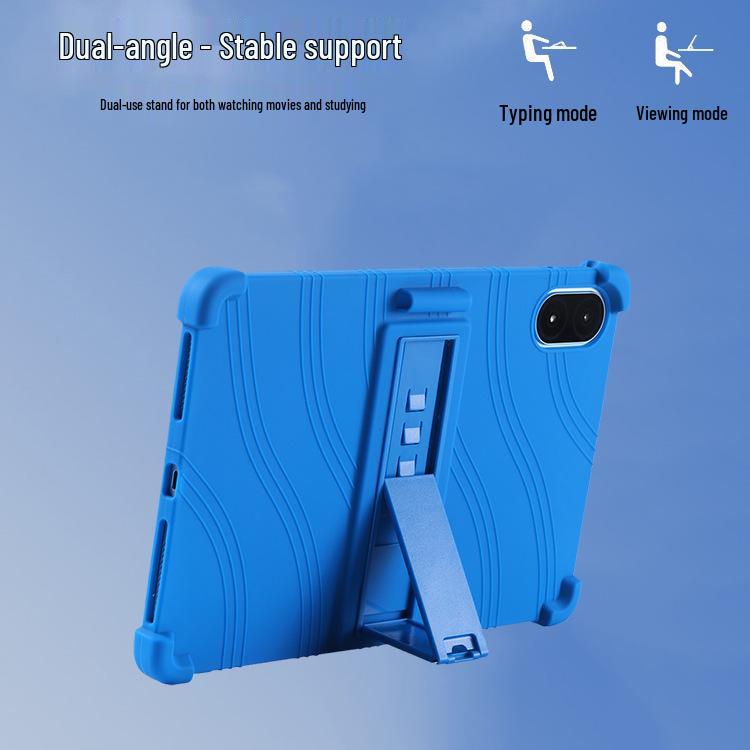 Redmi Pad 2 Pro 12.1" Silicone Case with Edge Wrap & Stand