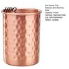 Eco-friendly Reusable Cup Hammered Stainless Steel Cup with Stable Base Durable Drinking