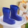 Fashion 2025 Luxury Designer Women Winter EVA Waterproof Booties Girl Classic Snow Boot Plush Ankle Short Boots Female Rainboots size 44