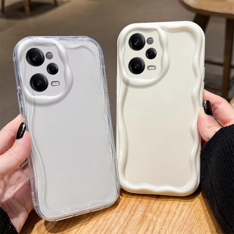 

Чохол для телефону Clear Wave для Xiaomi 11 12 Чохли Redmi Note 10 8 9 Pro 12S 11S 10S 9S 13C 12C 10C 9T 9C Обкладинка NFC 10A For Redmi 10 4G білий