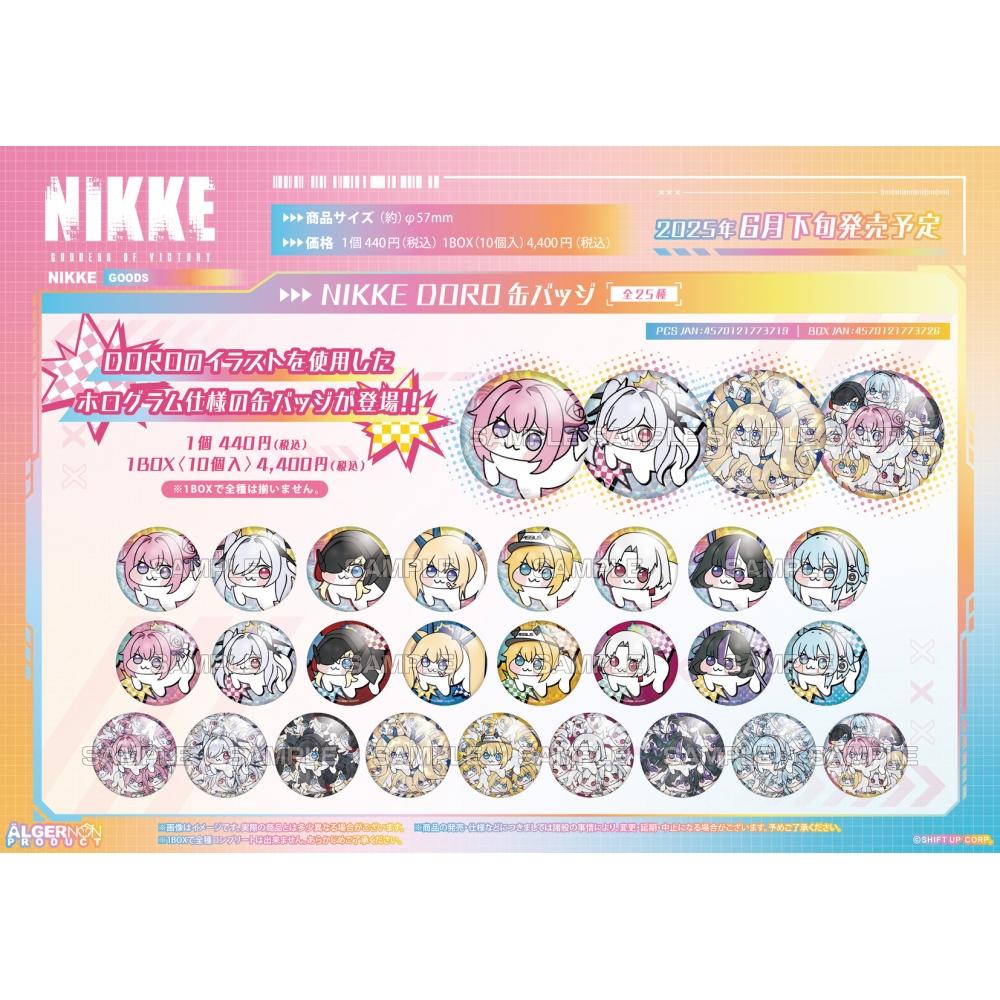 

Nikke Doro Can Badge 1box 10pcs