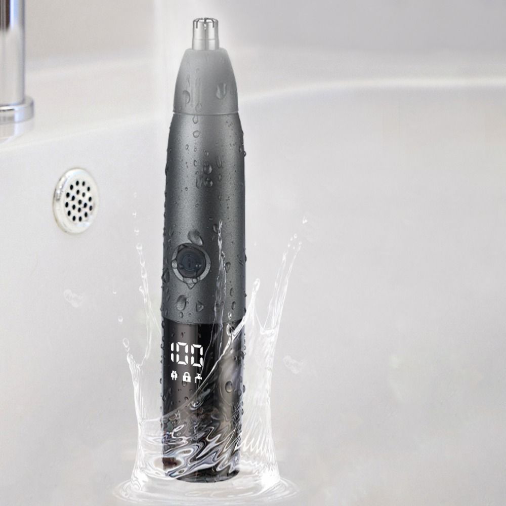 Gentle Eyebrow Trimmer Painless Nose Hair Remover Electric Nose Hair Trimmer  Wet and Dry Hair