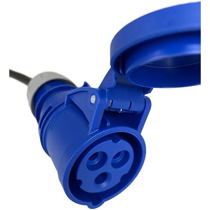 NW Powersolutions NW10008 Raccord 230 V 16 A Vers Fiche CEE 400 V 16 A 3 X 2,5 Mm 2 Tuyaux En Caoutchouc IP44 Pour