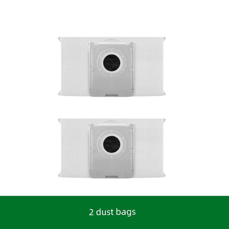 

Suitable for Ecovacs T80 Side Brush Consumables, Roller Mop, Roller Brush, Side Brush Filter, Cleaning Fluid, T80S Accessories, Dust Bag 2 Carbon Dust Bags [Official Quality]