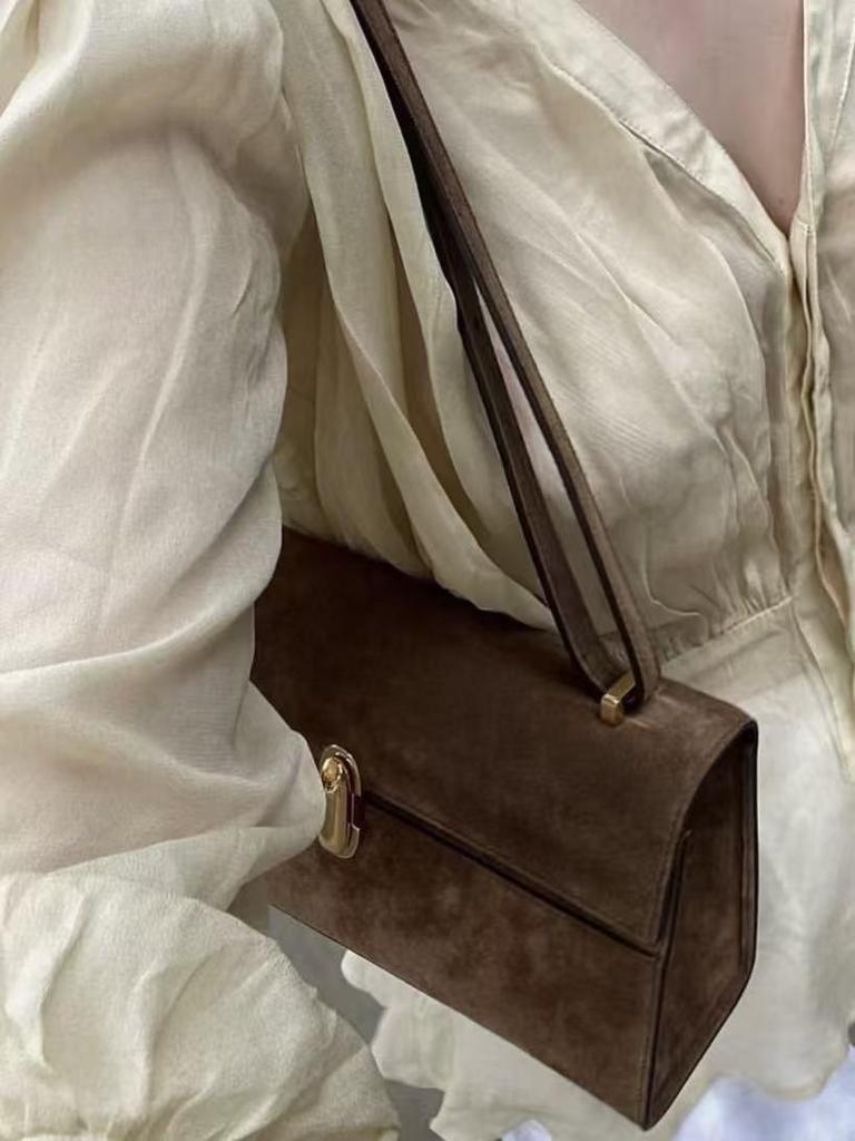 Borsa a Mano Savette di Nicchia: Chic Design Francese Piccola Borsa a Tracolla Quadrata & Pochette da Mano