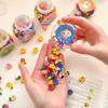 Non Toxic and Odorless Pencil Eraser Rubber Material Safety Cartoon Bottled Mini Eraser Eraser