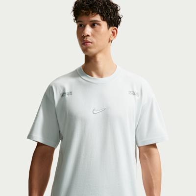 Nike Sportswear T Shirts Men s Ecru Crew Neck M