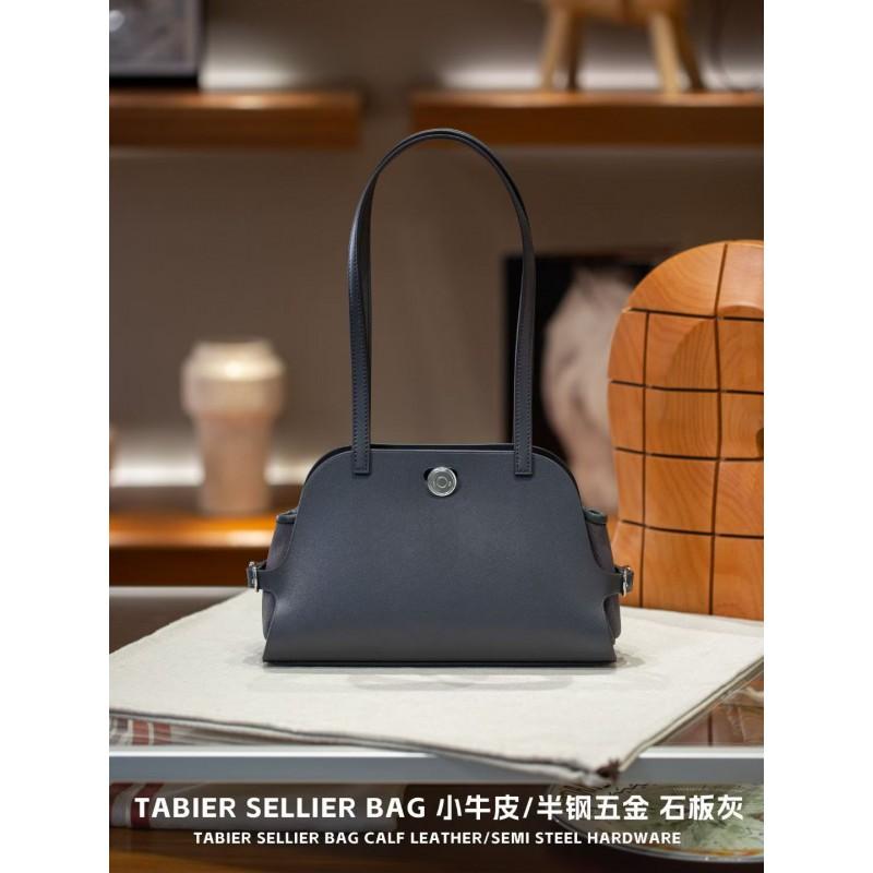 Small Leather Crossbody Bag - Fashion Casual Handbag Women 23cm Solid Color 2025 Fall