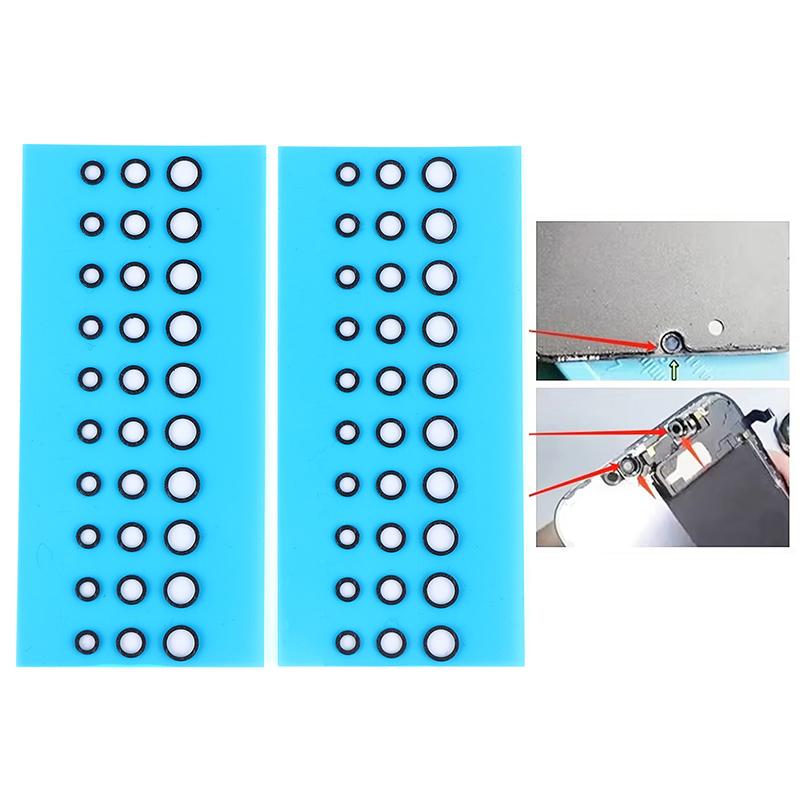 1/3/5Sheets 3mm 4mm 5mm Sponge Foam Ring Dust-proof Sticker For LCD Phone Front Camera Dustproof Phone Repair Tool