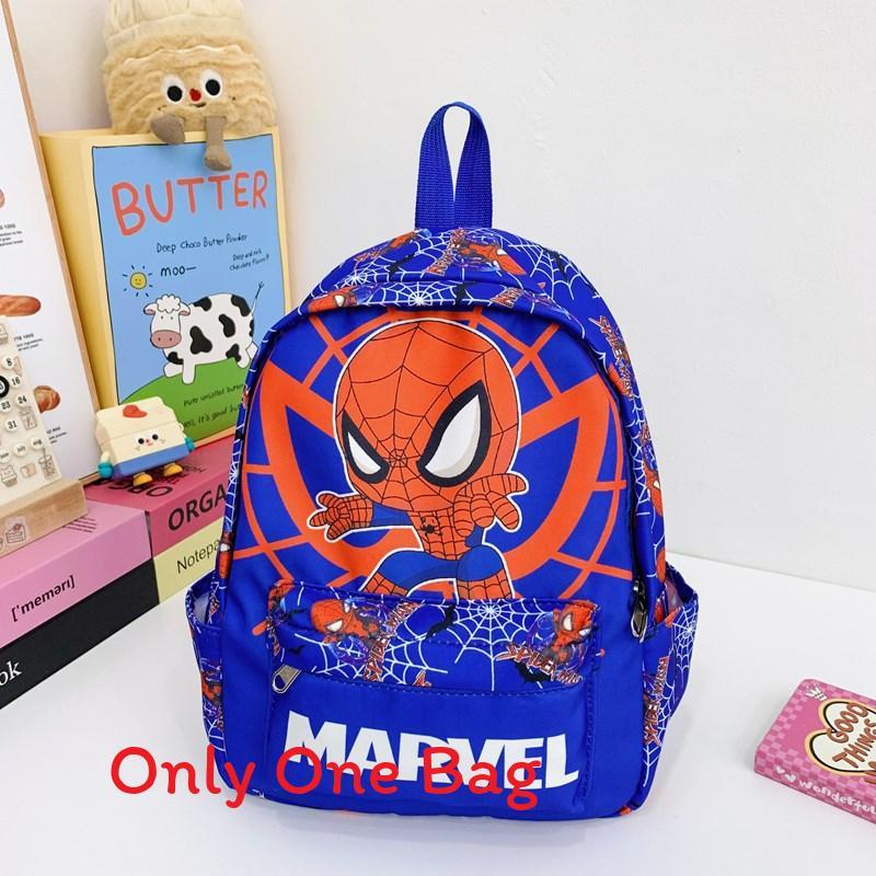 

Prints Letters Astronaut Kids Cartoon Backpack Breathable Bag School Blue Letters