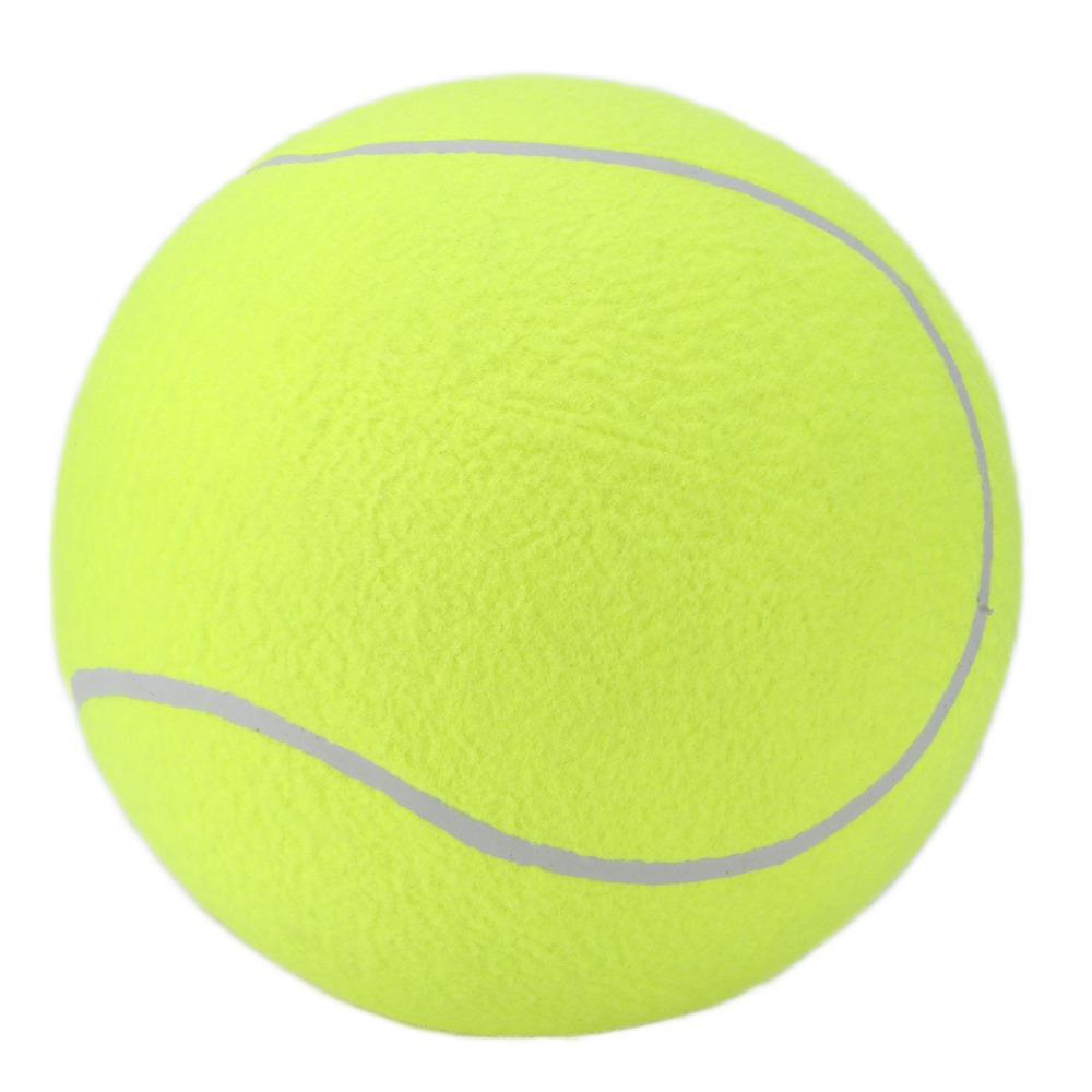 9.5 Inch 9.5 Inch Inflatable Pet Tennis Ball 24cm Diameter Dog Training Tennis Toy Indoor Play