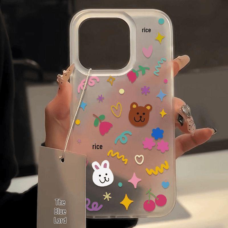 Kaufe Graffiti Tiere Weiche Hlle fr iPhone 13-17 Pro Max: Mattiertes  Design zum Preis ab 0.71 | Joom