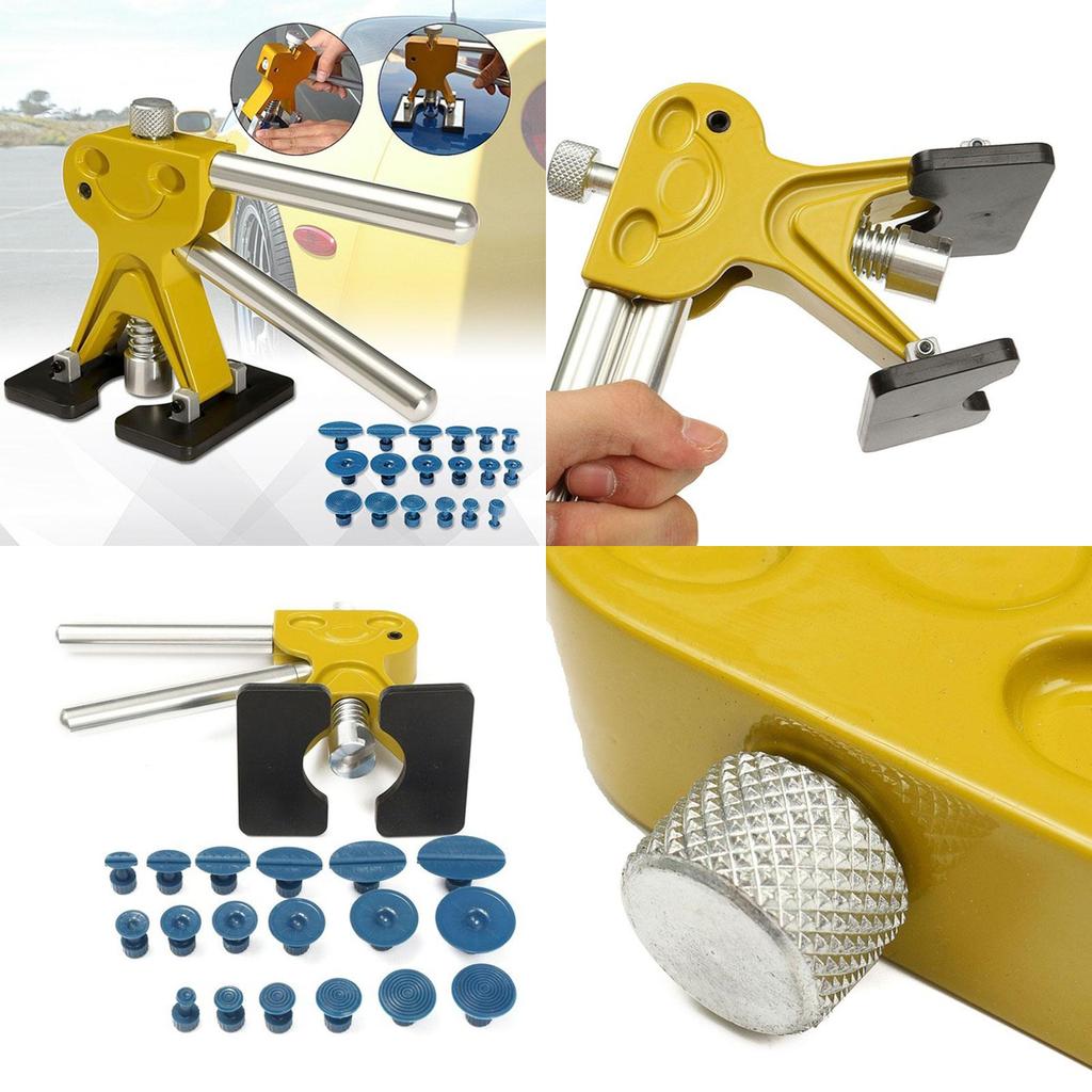 Trăgător de îndoituri de calitate premium, cu ventuză adezivă, pentru kit de reparare a îndoiturilor auto fără vopsire