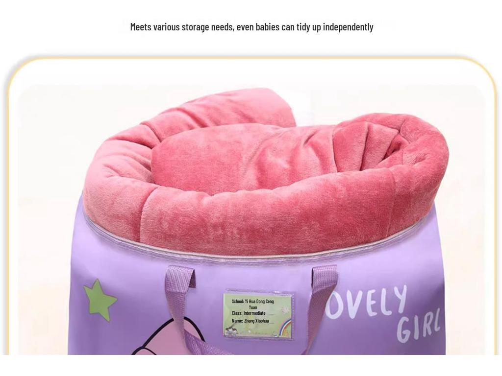 3.6 Grundausstattung für Neulinge: Wasserdichte Aufbewahrungstasche für Kinder, Steppdecke mit großem Fassungsvermögen für Studenten