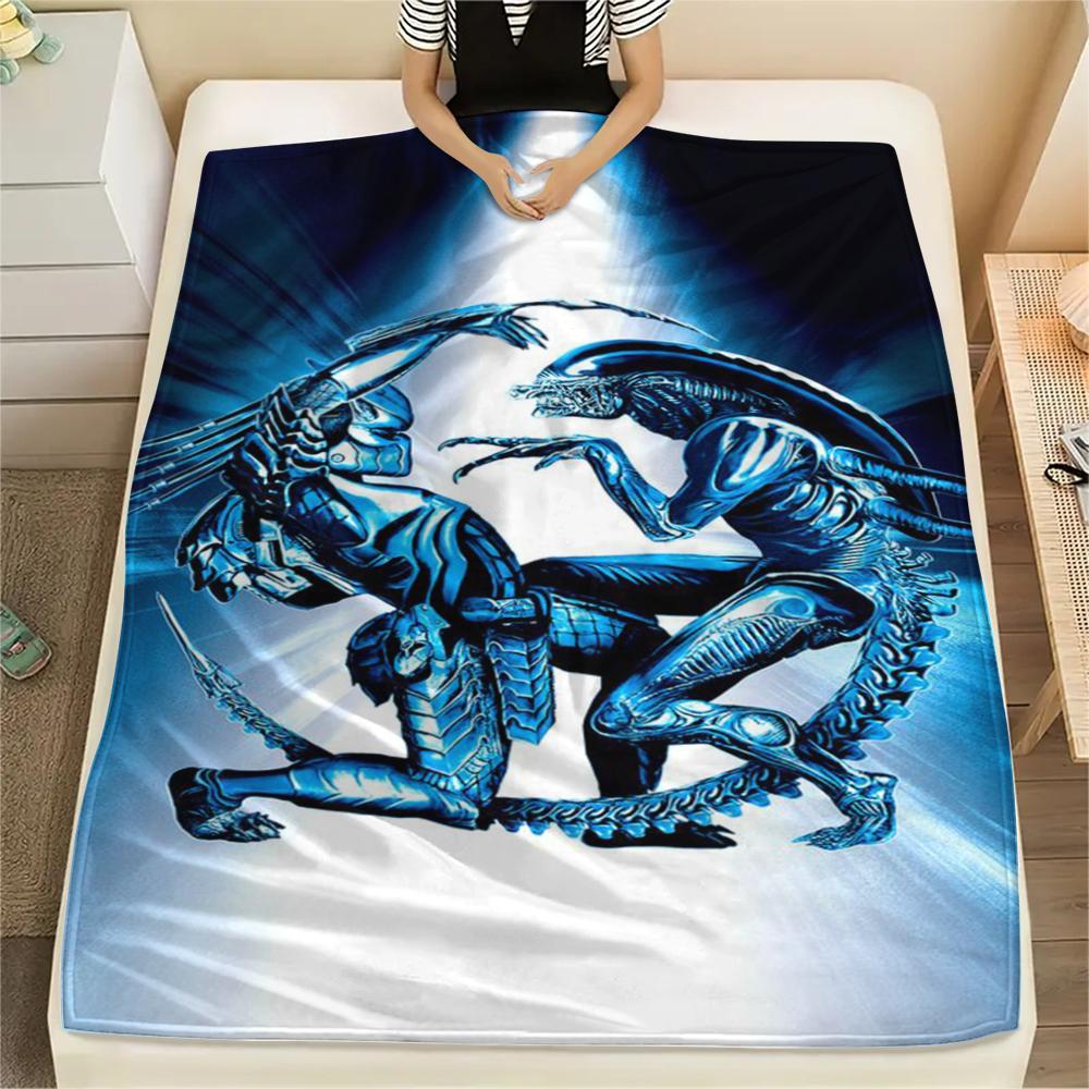 

1 шт. Фланелева ковдра з мультяшним принтом, Висока якість, Зручна для всіх сезонів, Декор для дому, Тепло та затишок, Ідеальний подарунок на Різдво, День народження 80cm x 120cm