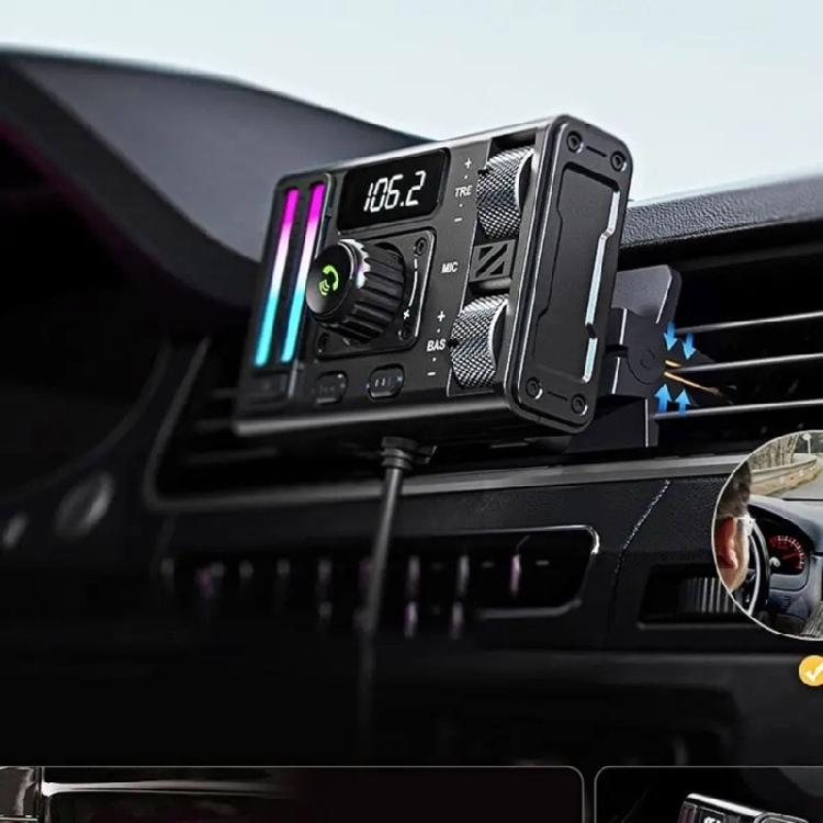 Bluetooth-compatible FM Transmitter Handsfree Car Radio Modulator MP3 Player With PD20W USB Quick Charge