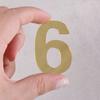1Pcs Modern Hotel Home Sticker Address Self-adhesive Door Plate Number House Drawer Sign Gate Digits Door Numeral Plaque