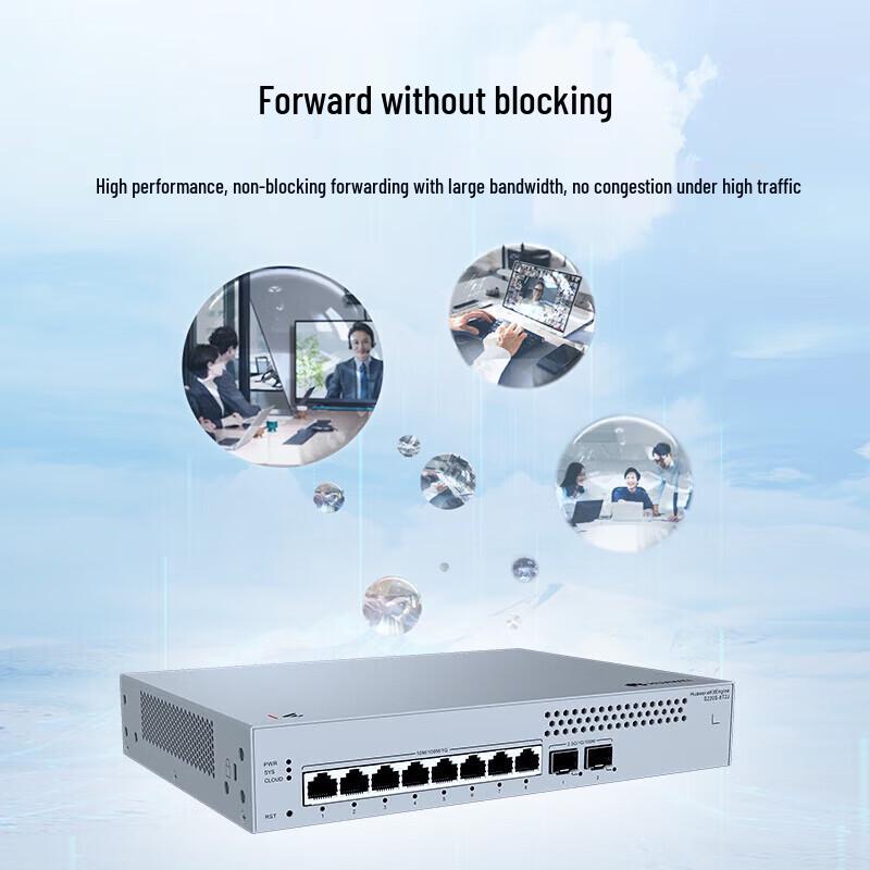 Huawei S220S-8T2J 8-Port Gigabit Managed Switch
