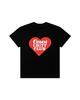 COMMUNITY CLUB Full Of Hearts Tee Black