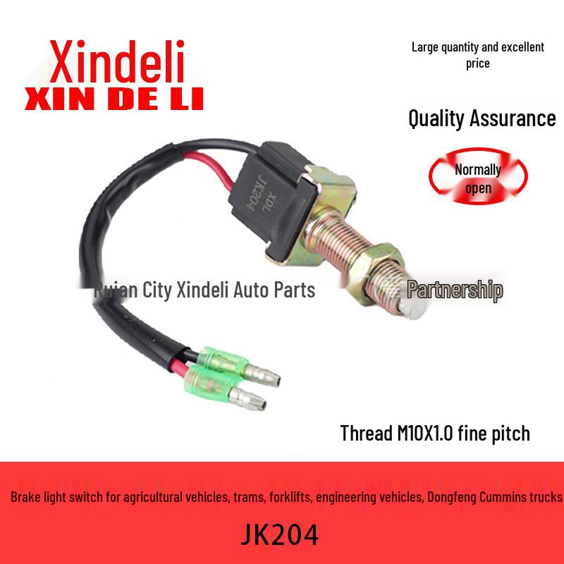 Brake Light Switch for Agricultural Vehicles, Trams, Forklifts, Construction Vehicles, Dongfeng, and Cummins Trucks