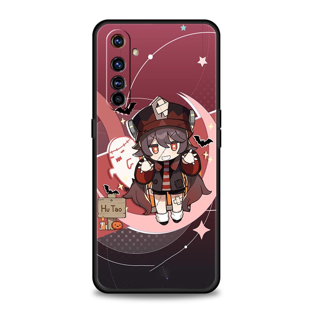Niedliche Genshin Impact Xiao Für Realme 9 Hülle Soft Cover Für Realme 9 8 7 6 GT2 Pro Plus Handyhüllen 5G 8i 9i C3 C21 C11 C25 Coque